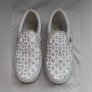 Custom Louis Vuitton x Vans Collab